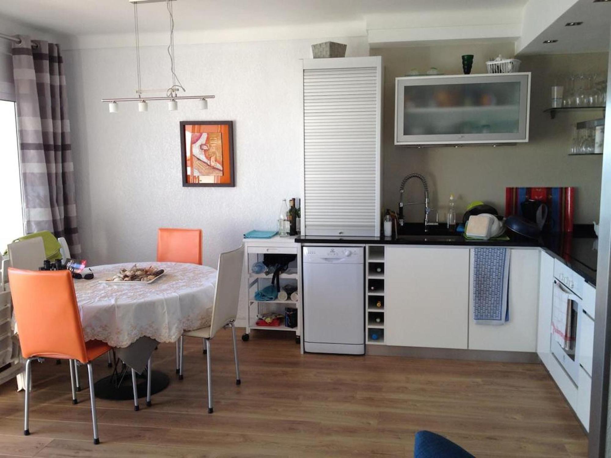 Vista Mar Y Parking En Appartement Roses
